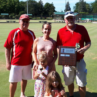 Tom Roth and Steve St. Pierre with our sponsors