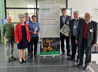 Verleihung des Raiser Innovationspreises an Dr. Martin Werz (MPA Stuttgart), © Klaus Raiser GmbH & Co. KG