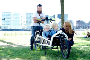 e-motion Shops: Cargo e-Bikes mieten für den Sommerausflug