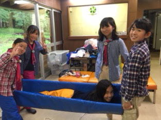ジュニア キャンプ奮闘記 その2 ガールスカウト神奈川県第79団 ジュニア キャンプ奮闘記 その2 ガールスカウト神奈川県第79団