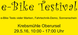 e-Bike Testival e-motion e-Bike Welt Frankfurt