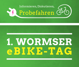 Erster Wormser e-Bike-Tag am 16. Juli