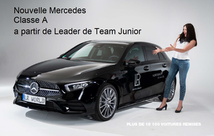 A partir de Leader de Team Junior roulez en Mercedes Classe A - LR Health and Beauty