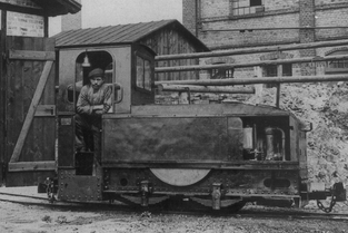 Oberursel Motorlokomotive der Merck'schen Kleinbahn