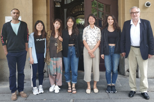 Picture of Prof. Dr. Ernst Poeppel, Morteza Izadifar, Wand Wei, Yang Taoxi, Yang Haiming, Garam Jeong and Ezgi Önkü