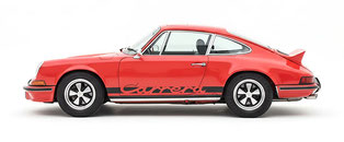 Porsche Carrera RS 2.7 vue à Rétromobile en 2019