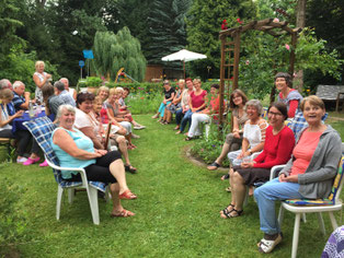 Chor "a tempo" Tiefengruben: Sommerfest in Bad Berka - Juli 2017