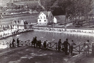 dudweiler, saarbruecken, saarland, schwimmbad, freibad, 1924