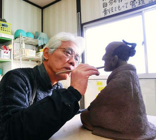 作品を作る仲田康生