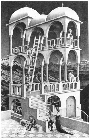 M.C. Escher, Belvedere