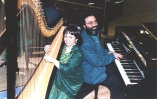 Shimon & Nehama REUBEN. DUO REUBEN piano & harpe december 1993