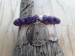 Edelstein Schmuck in violett