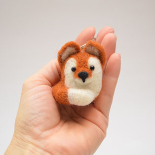 Schlüsselanhänger Fuchs, Schlüsselanhänger, Fuchs, Nadel gefilzter Fuchs, Fuchs-Anhänger, kleine Geschenke Weihnachten, Fuchs-Anhänger aus Filz, Filztier Fuchs, Filztier, Filztiere, Schlüsselanhänger Kinder