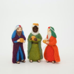 Krippenfiguren aus Filz, Krippenfiguren Wolle, Heilige drei Könige, die heiligen drei Könige, Heilige drei Könige Filz, nadelgefilzte Krippenfiguren, Heilige drei Könige nadelgefilzt, gefilzte heilige drei Könige, Krippenfiguren Sets gefilzt, Filz