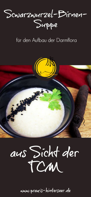 5-Elemente-Ernährung, Schwarzwurzel, Birne, Miso, Wirkung nach der TCM