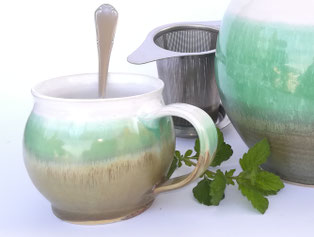 bauchige Tasse