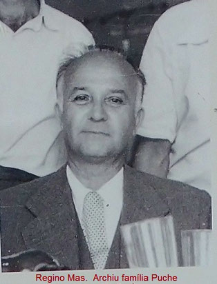 Artista Fallero Don Regino Mas. Archivo familia Puche.
