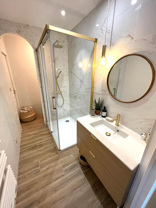 Rénovation salle de bain Gold