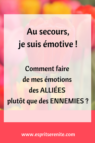 émotions douloureuses, hyperémotivité, hypersensibilité, blessures émotionnelles, à quoi servent les émotions et comment les gérer et les transformer en alliées