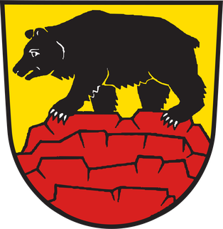 Stadtwappen von Bärenstein (Erzgebirgskreis)