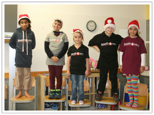 Neue Schul-T-Shirts für die Beethovenschule Singen!