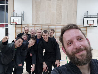 Markus Zimmermann zu Besuch im Bujinkan Dojo Aalborg, Dänemark, Wakagi Dojo Lauf, Bujinkan Budo Taijutsu, Training, Ninjutsu