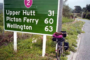 vor dem berüchtigten Upper Hutt -Pass 