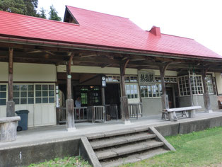 旧熱塩駅(旧日中線)