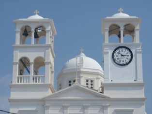 Tripiti church, Milos, Cyclades, Greece.