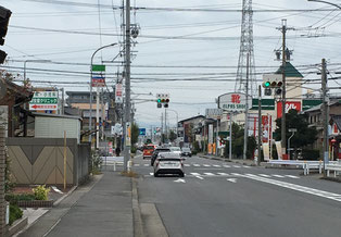 東河原交差点