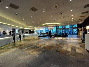 Lobby des Mainport Hotel Rotterdam