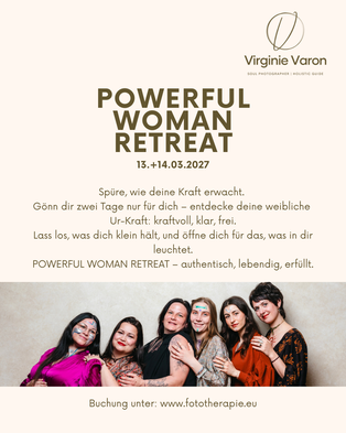 POWERFUL WOMAN RETREAT nürtingenINNSAEI MÄRZ 2027