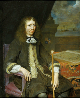 Pieter de Graeff, gemalt von Gerard ter Borch in 1674