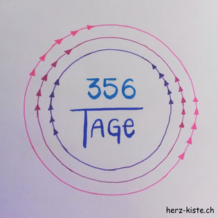 Letterattackchallenge: 356 Tage - Handlettering