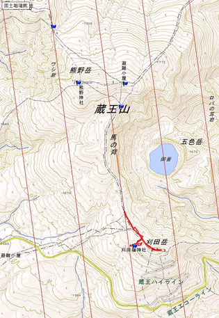 刈田岳