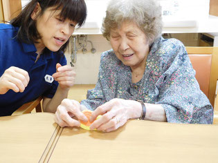 手指と脳に心地よい刺激。とっても上手ですよ