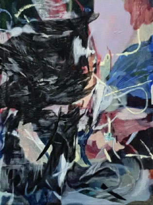 o.T., 2024, Öl auf Leinwand, 35x27 cm