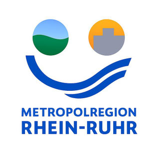 Logo der Metropolregion Rhein-Ruhr (gemeinfrei)  gestaltet von Andreas Ingramm https://de.wikipedia.org/wiki/Metropolregion_Rhein-Ruhr#/media/Datei:Signet_METROPOLREGION_Rhein-Ruhr_2025.png