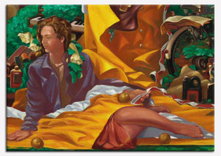 Detail of the painting ‘The Gardener
