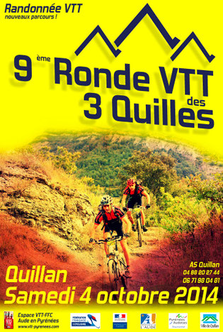 Ronde VTT des 3 Quilles 2014