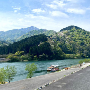 阿賀野川ライン舟下り