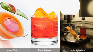 "negroni","junior coctel","diego cabrera","javier caballero"