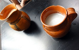 Pulque y cerveza