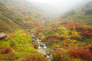 紅葉の安達太良山