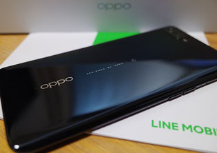 OPPO Reno A　LINEモバイル