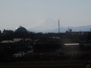 さいたま市大宮からは富士山が見えて…