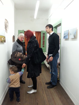    Ausstellungsansicht von Jeong-Eun Lees Ausstellung "Das weite Land. Erinnerungen"  im Galerie im Schloss. © Foto:  s. Weissflog