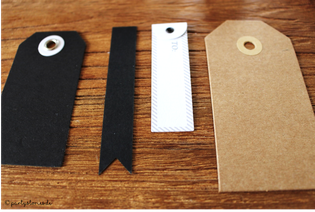 Bild: Geschenkanhänger für Geschenkverpackung, Bild: Washitape zum Verpacken, Verpackungsideen, Geschenke schön verpacken, Partystories