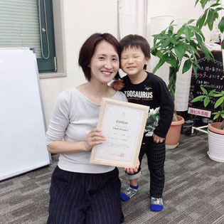 息子さんの喘息を改善したくて受講を決めたＳさんの感想