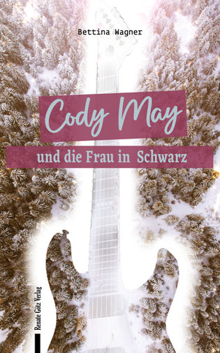 Auf dem Cover von "Cody May" ist ein Wald von oben abgebildet. Die Umrisse des Bildes ergeben eine Gitarre.